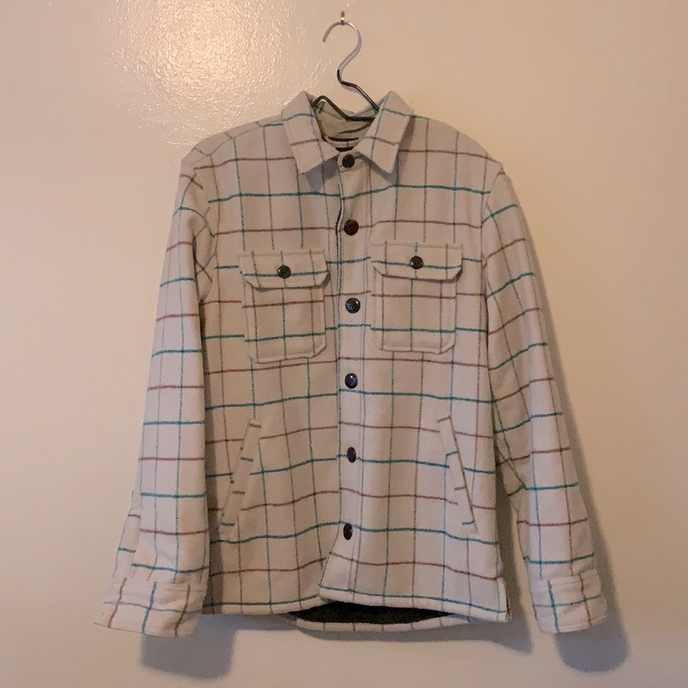 Twice worn LL Bean signature shirt/coat